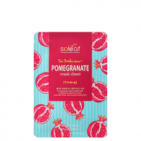 Soleaf So Delicious Pomegranate Mask Sheet - Soleaf маска для лица с гранатом